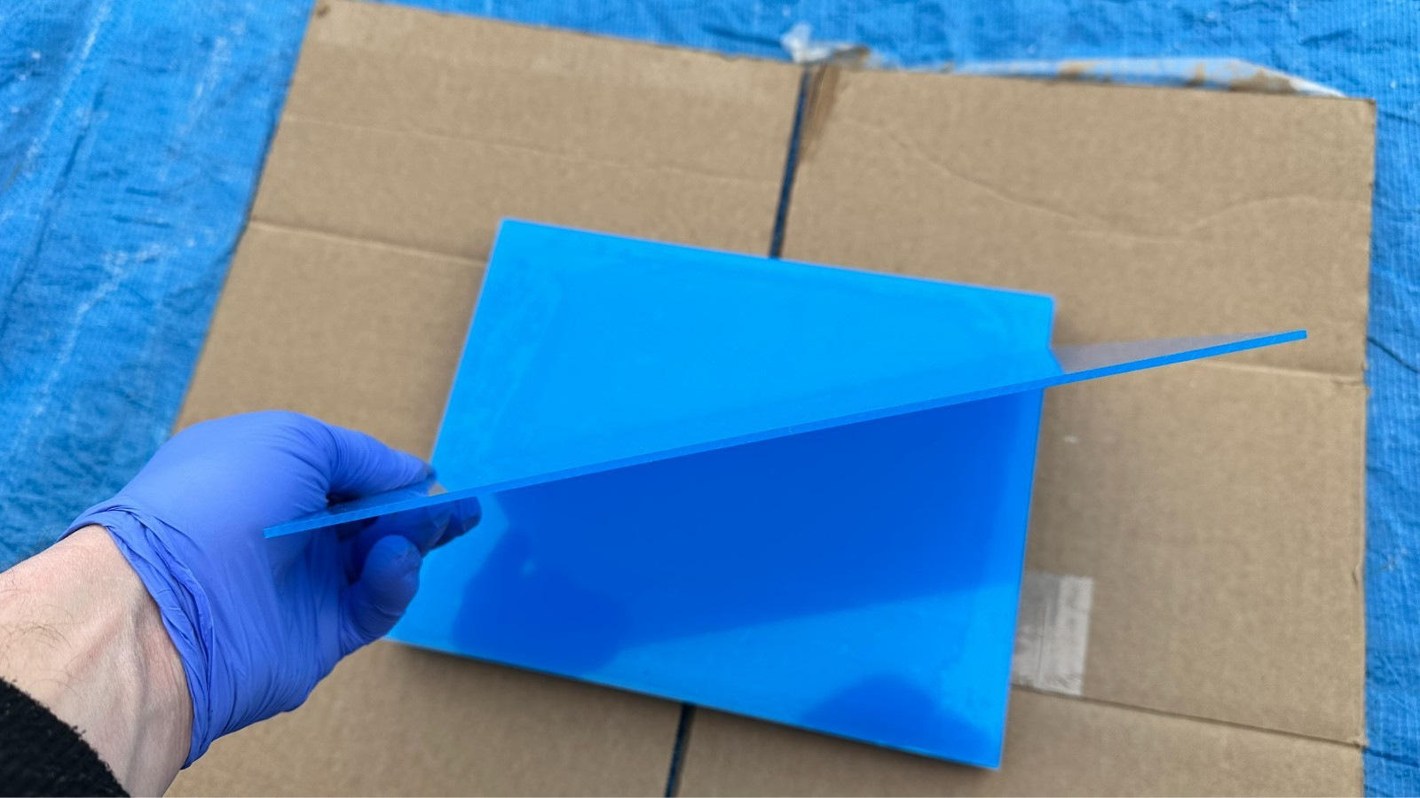 Lot of 10 New Sheets 11.25″ x 8.75″ Acrylic Clear Plexiglass Plexi