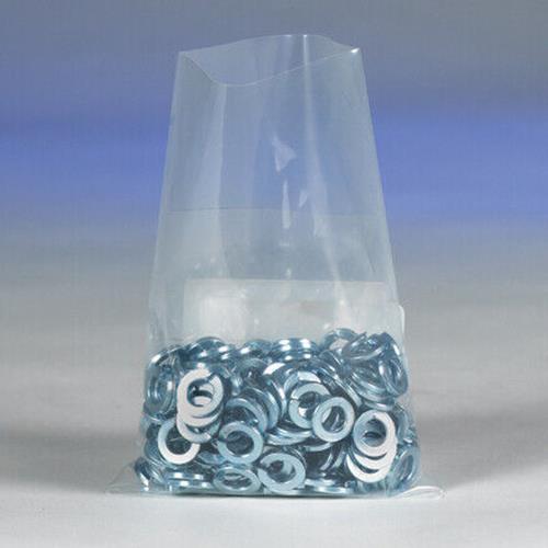1000 – 4″ x 8″ Clear Open Top Poly Bags Lay Flat Plastic Packaging 4Mil Thick