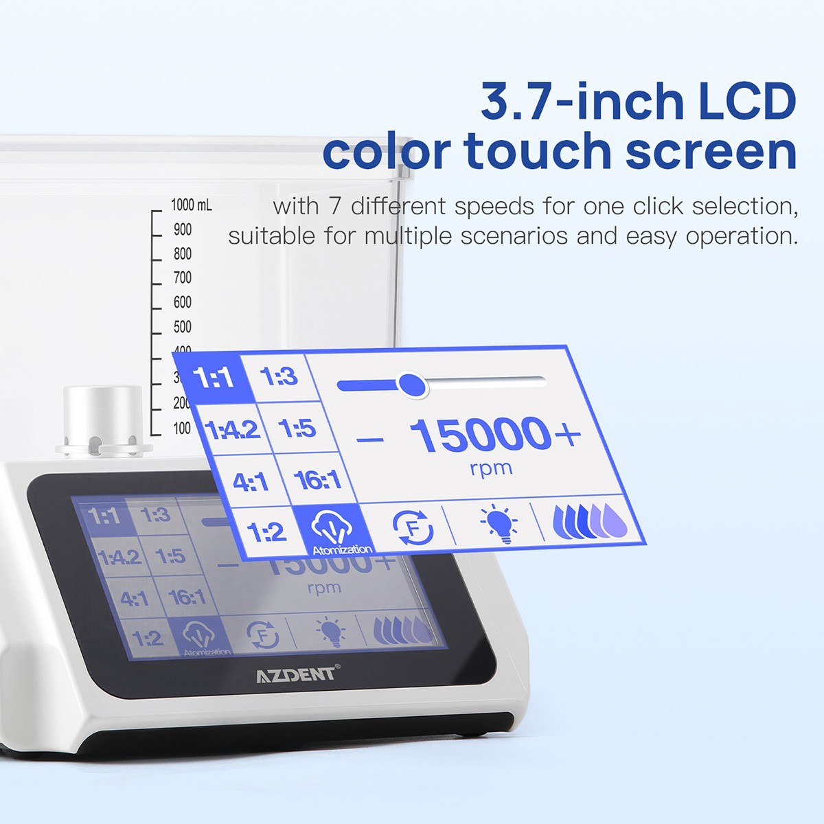 Dental Brushless LED Electric Micro Motor & Water Tank/1:1/1:5/1:4.2 Handpiece