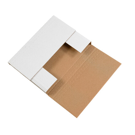 White Easy-Fold Mailers 12 1/8 x 9 1/8 x 2″ ECT-32B 50/Case
