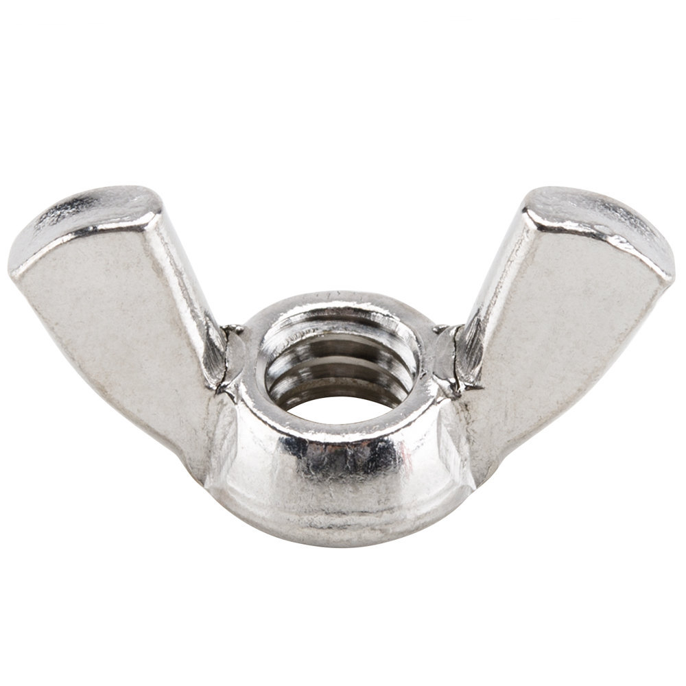 (250) 8-32 Coarse Thread 8/32 Wing / Thumb Nut Stainless Steel Nuts 8×32