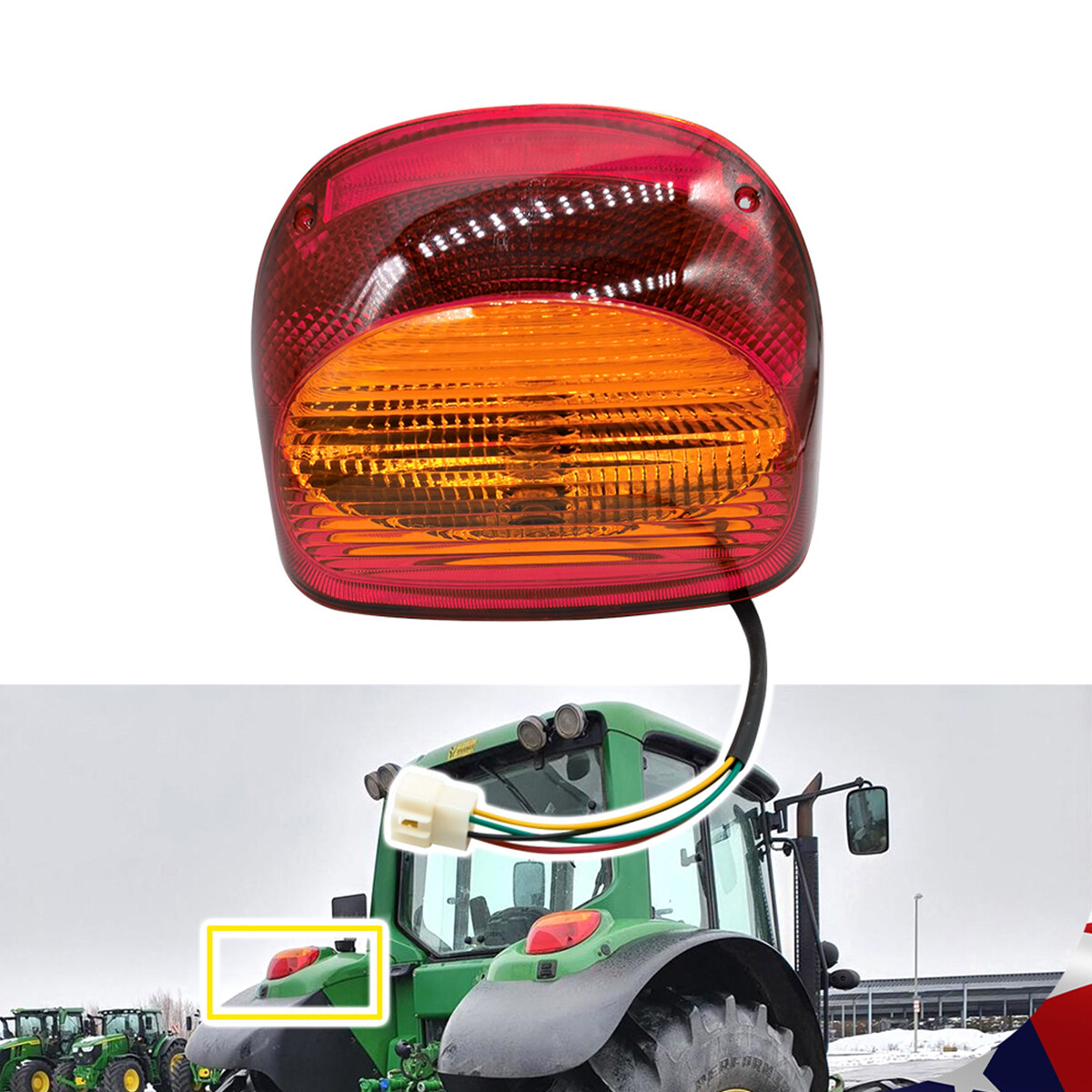 AL210180 Tail Lamp Fits John Deere Tractor 5415 5615 6230 6403 6430 6603