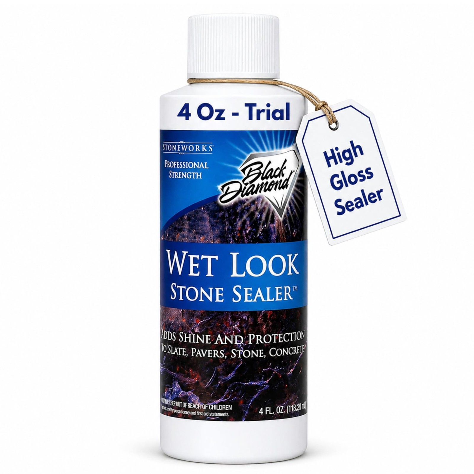 Wet Look Natural Stone Sealer Durable Long Lasting Gloss Protection Interior and
