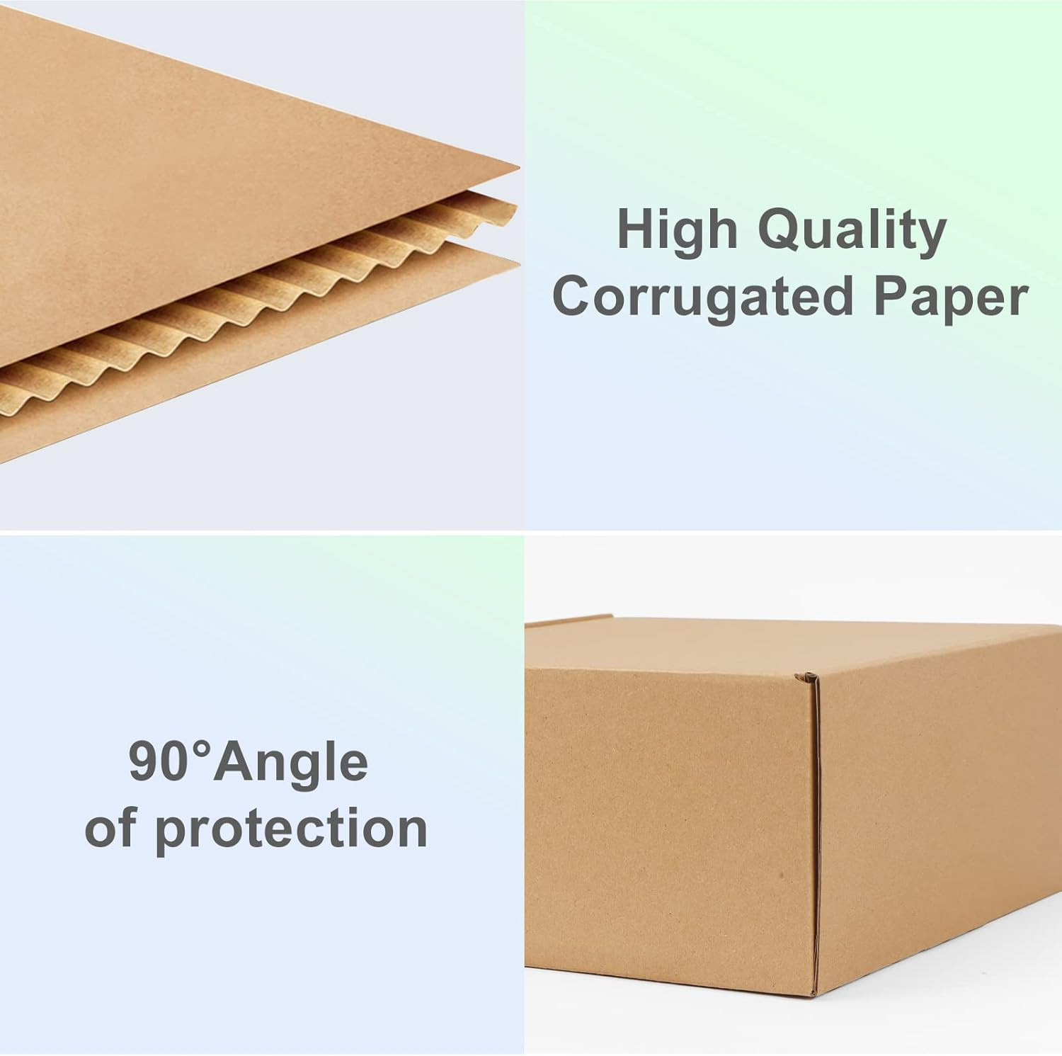 9 x 6 x 2 Inches Shipping Boxes (50 Pack) Small Corrugated Cardboard Box