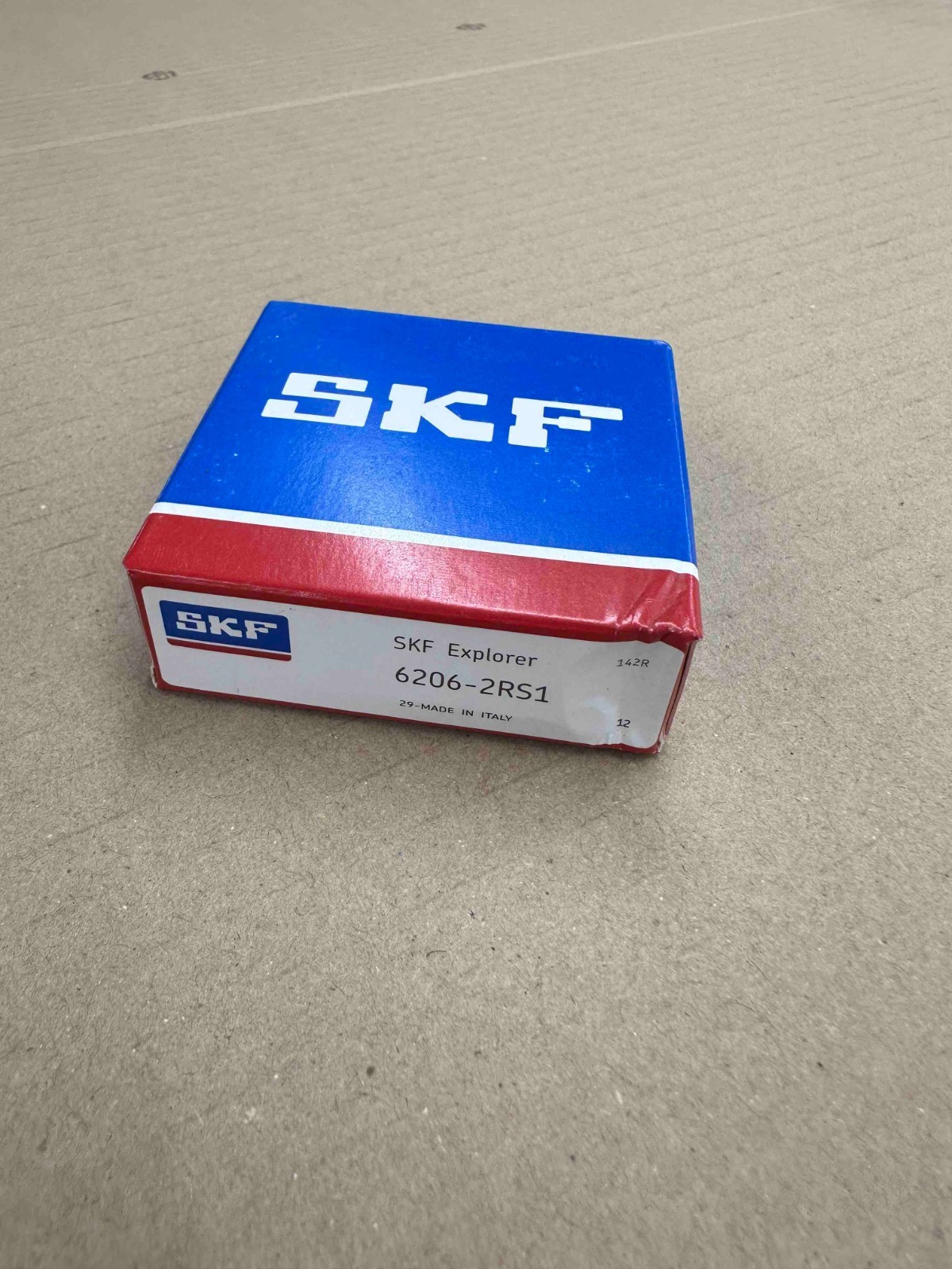 (2 Pack) SKF 6206-2RS Rubber Sealed Deep Groove Ball Bearing 30mmx62x16mm New