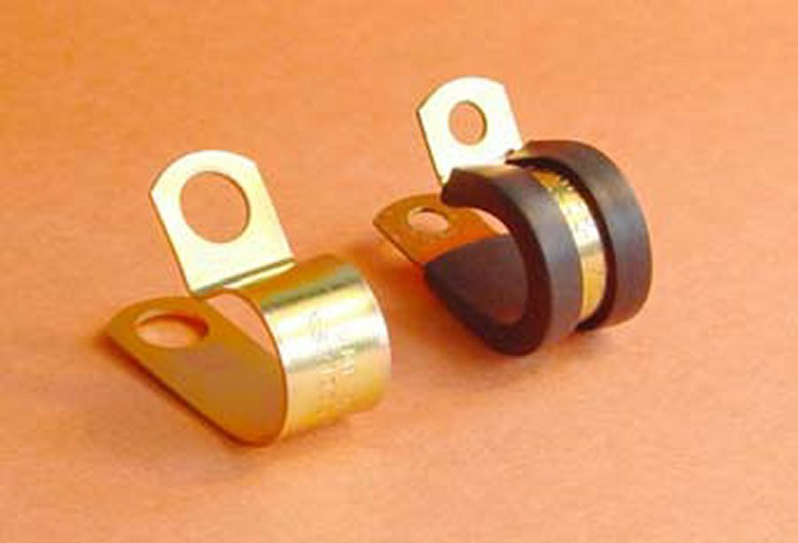 MS21333-97,NASM21333-97 Cushioned Metal Clamp Loop (Select Qty:5,10,25,50,100)