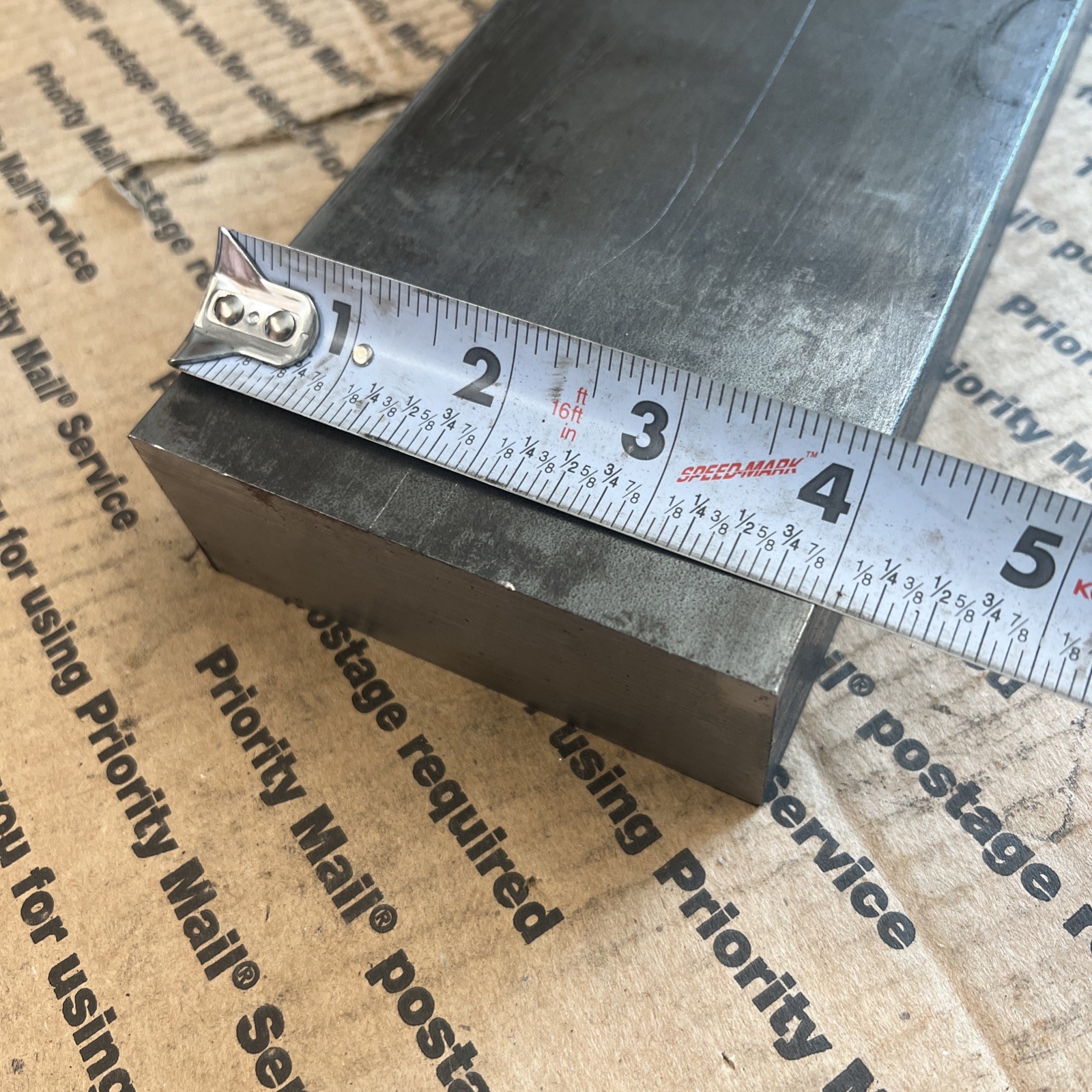 1 1/2 X 4 Flat Steel Bar 12″ Long 1018 CR Machining Stock