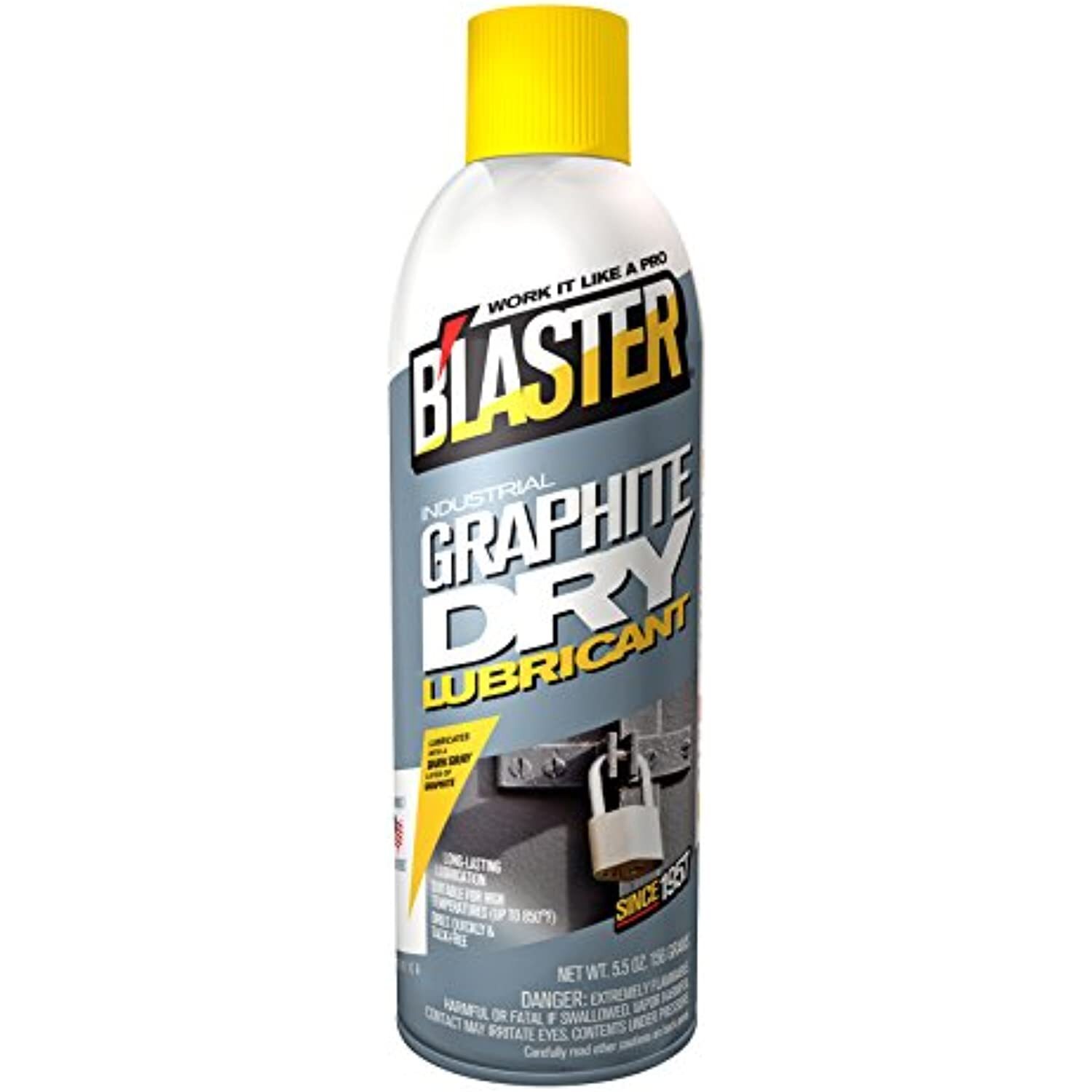 B’laster 8-GS Industrial Graphite Dry Lubricant – 5.5-Ounces