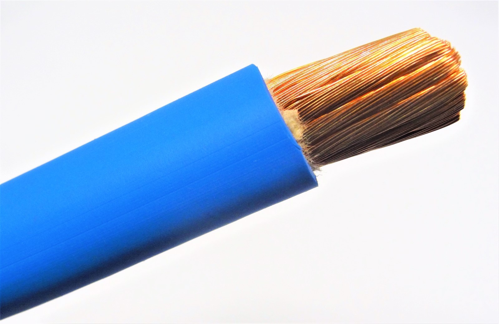 2/0 WELDING BATTERY CABLE BLUE 600V USA EPDM JACKET HEAVY DUTY COPPER 75′ FT