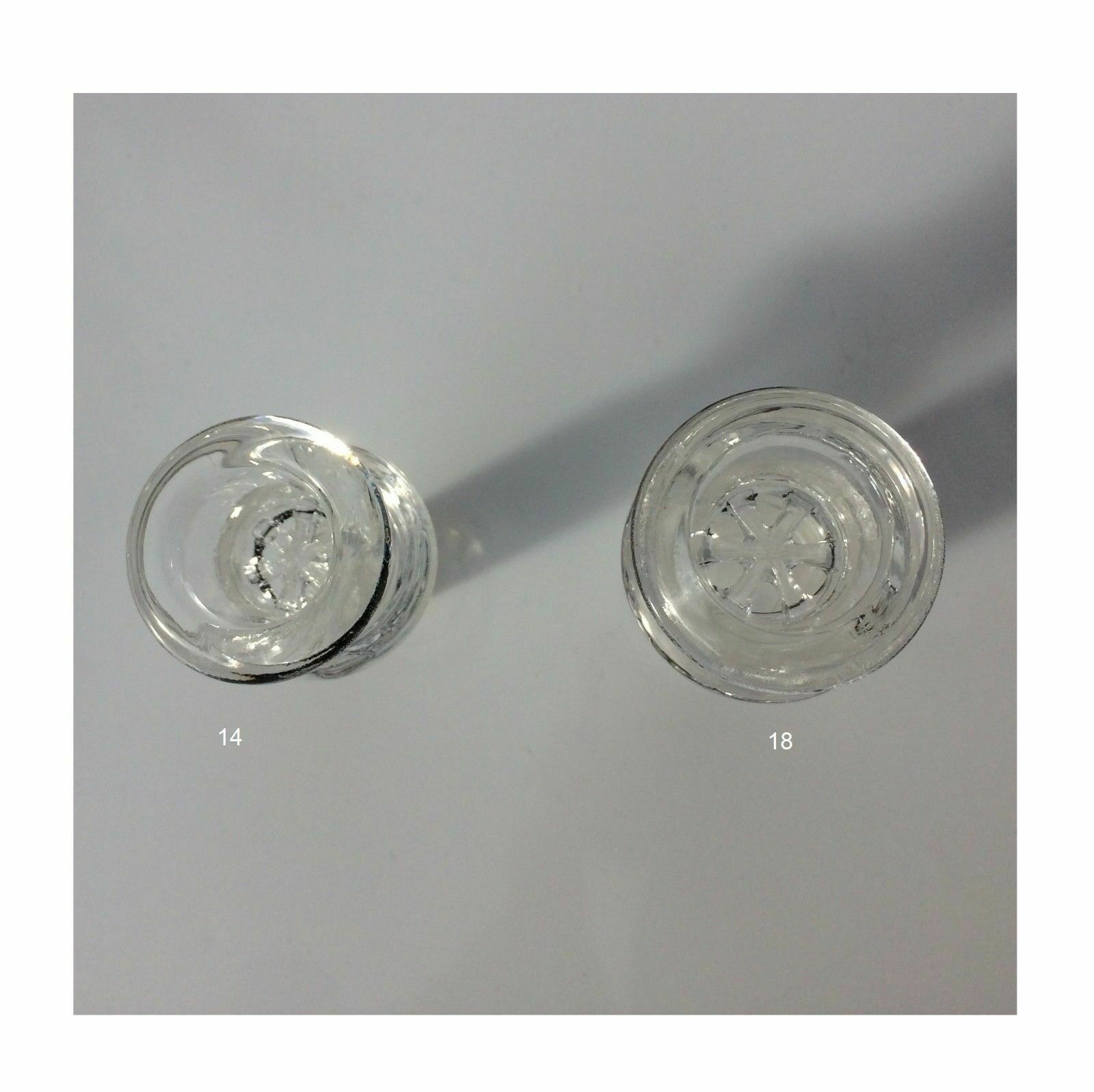14mm 18mm Glass Bowl Thick Mobius Style Best Male slide Screen BEST SELLER2024
