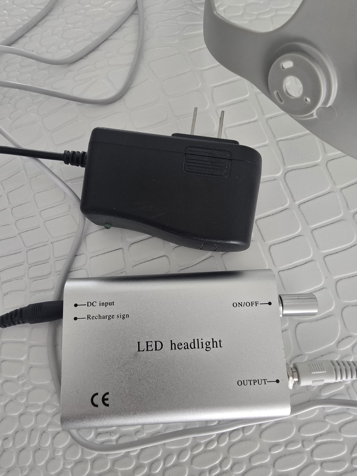 3.5X-R Dental Surgical Loupes Headband LED Rechargeable Battery