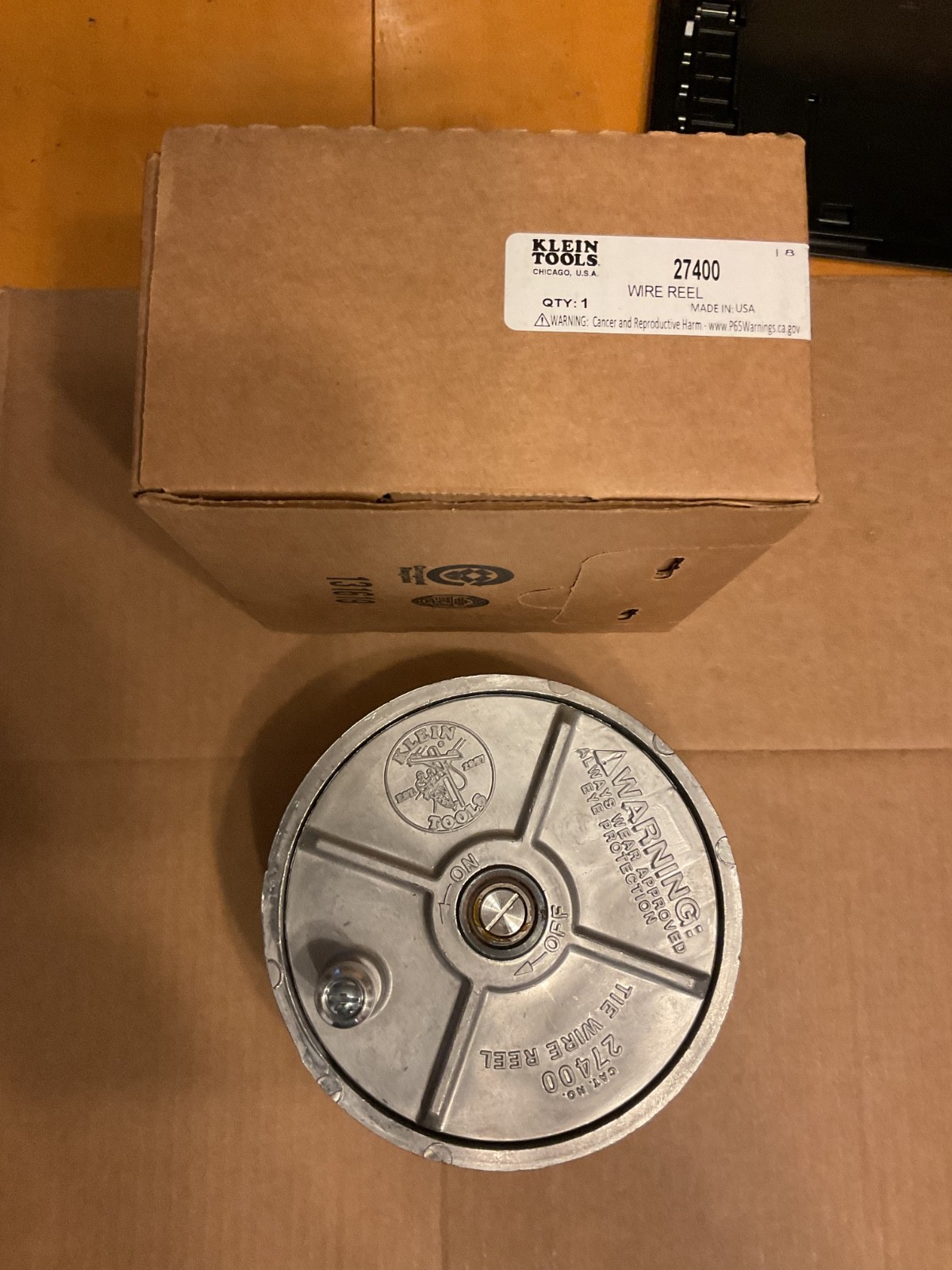 KLEIN TOOLS 27400 TIE WIRE REEL, MADE INUSA, REBAR RODBUSTER