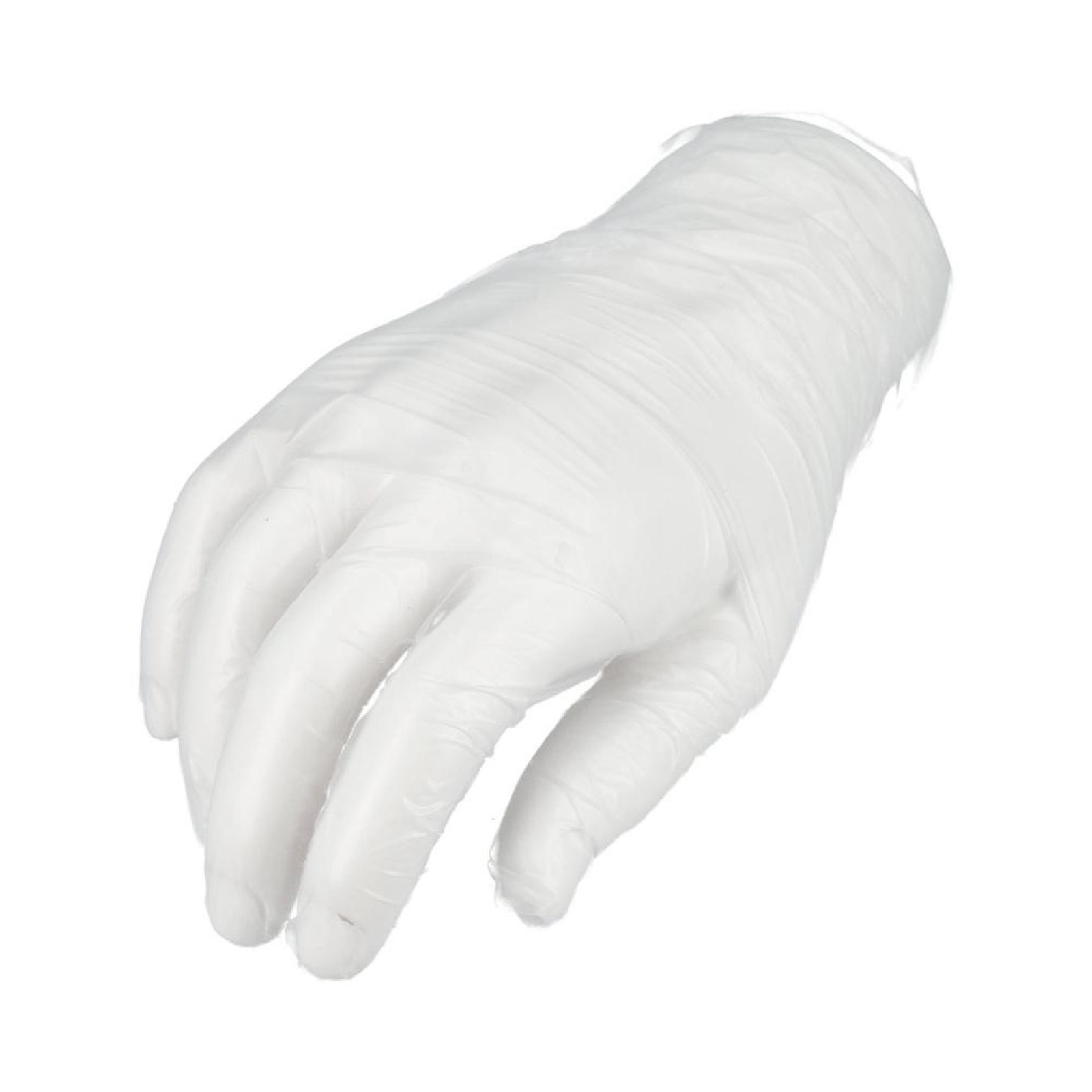 Clear Vinyl Latex and Powder Free Gloves 3 Mil XL, 2000 Pcs, Non Exam
