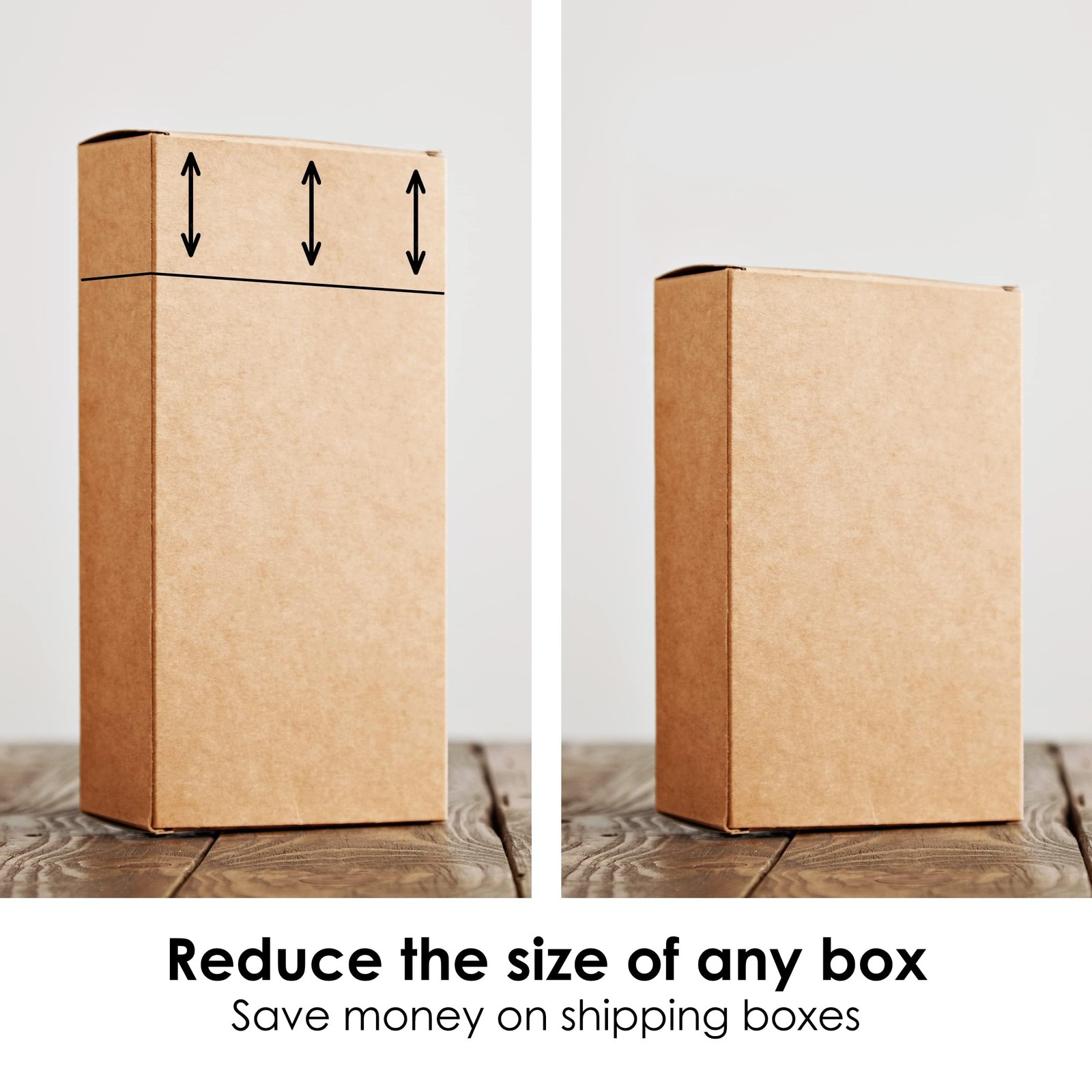 Box Resizer Tool with Scoring Wheel – Cardboard Box reducer to Customize Ship…