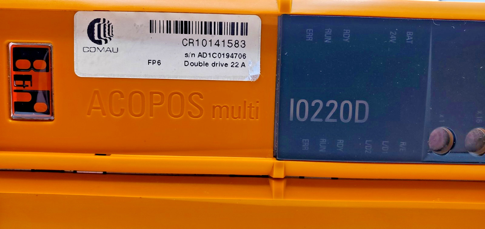 B&R ACOPOS multi I0220D HIGH PERORMANCE SERVO DRIVE │ 8BVI0220HCD8.000-1