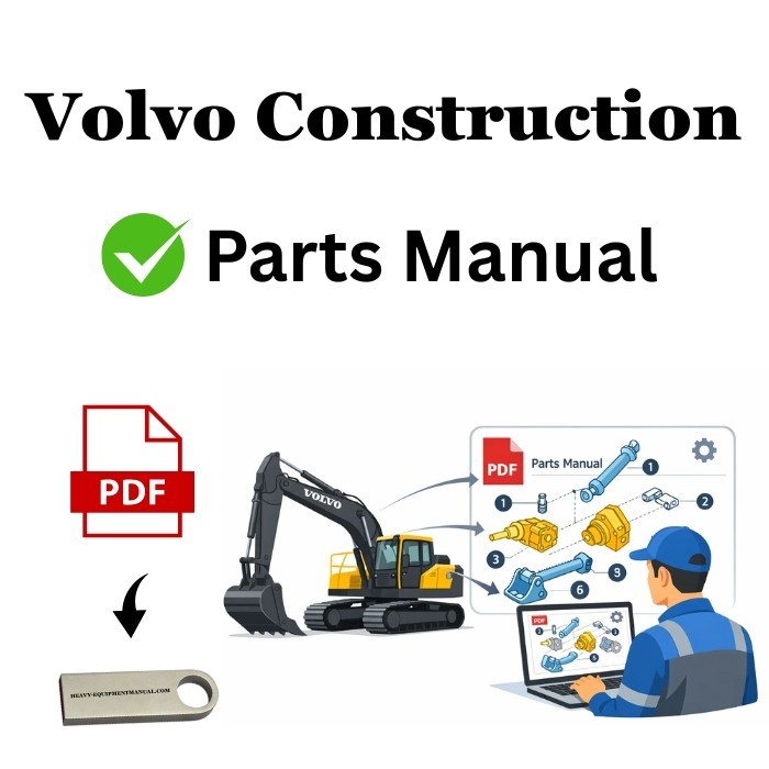 Volvo SD200 Soil Compactor Parts Manual ON USB