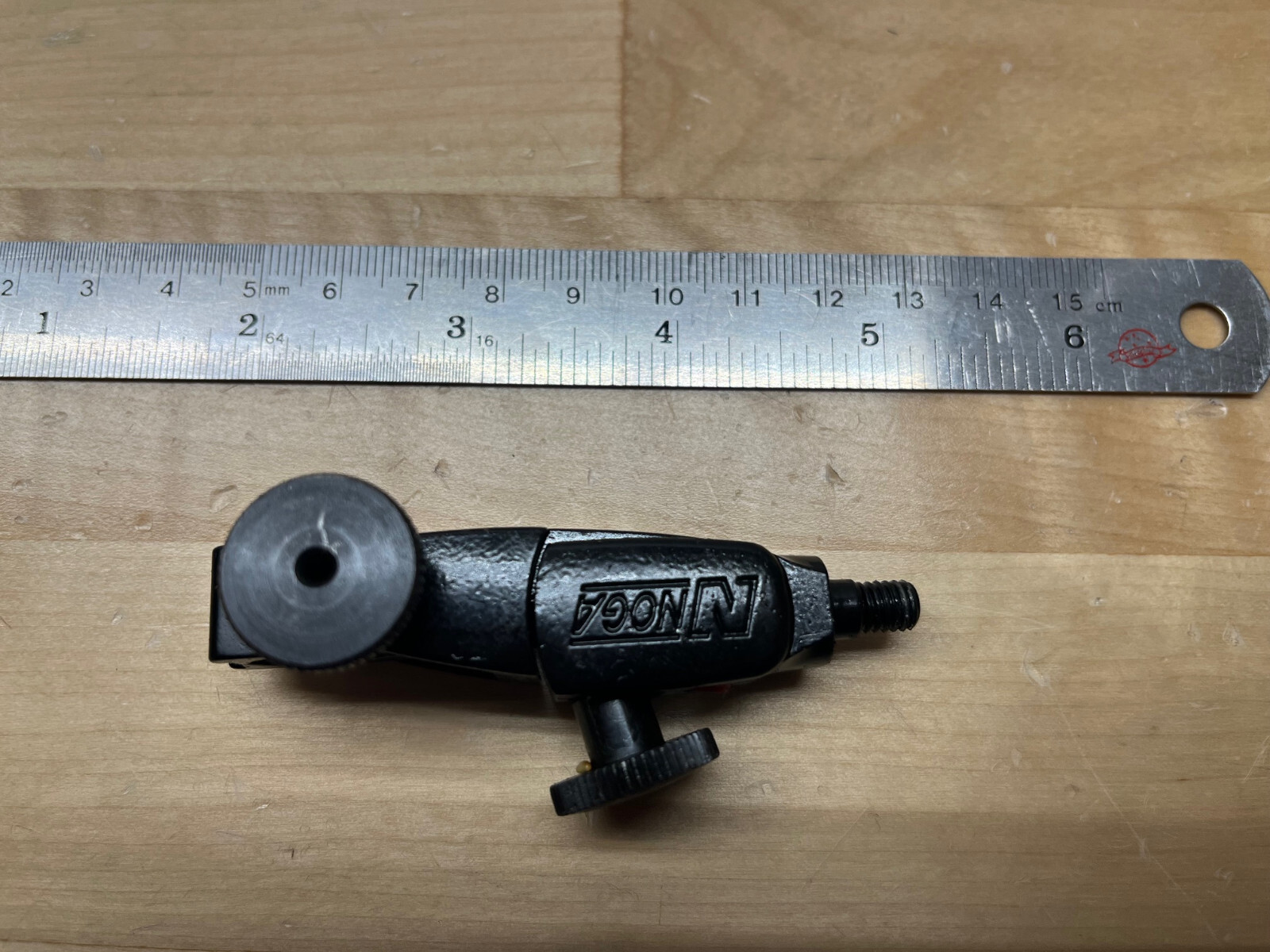 Older design Noga Fine Adjustment Swivel Clamp FA1500 Holds 3/8″ 6 & 8MM