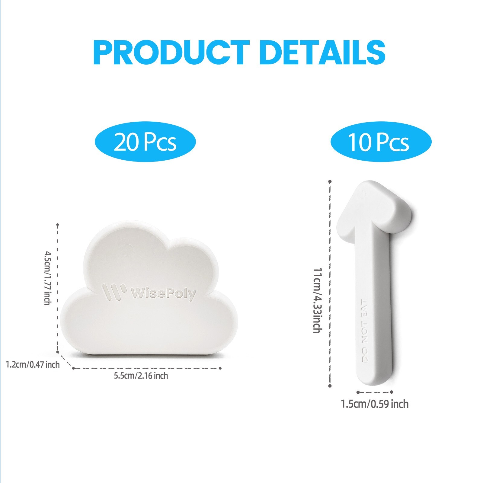 Dessicant Pack, Food Safe Moisture Absorber, Storage Humidify Control