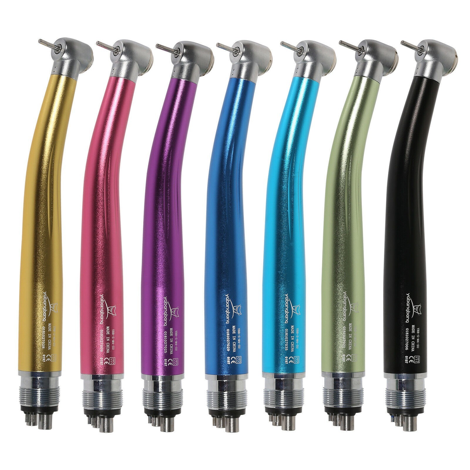 1-10 NSK Style Dental High Speed Handpiece PANA-MAX Air Turbine 2/4 Hole 7 Color