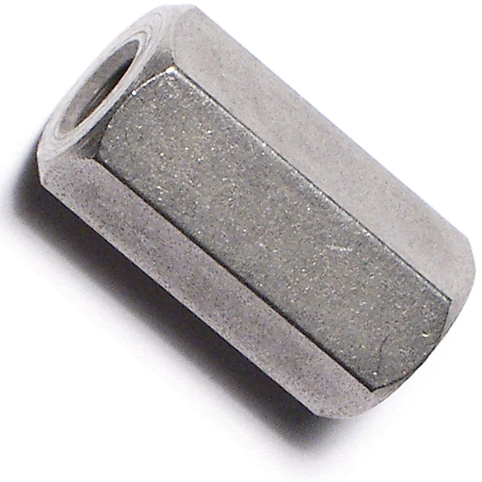 Zinc Plated Steel Coupling Nuts 8 PCS, Right-Hand Thread Fastener, 10-32 Size