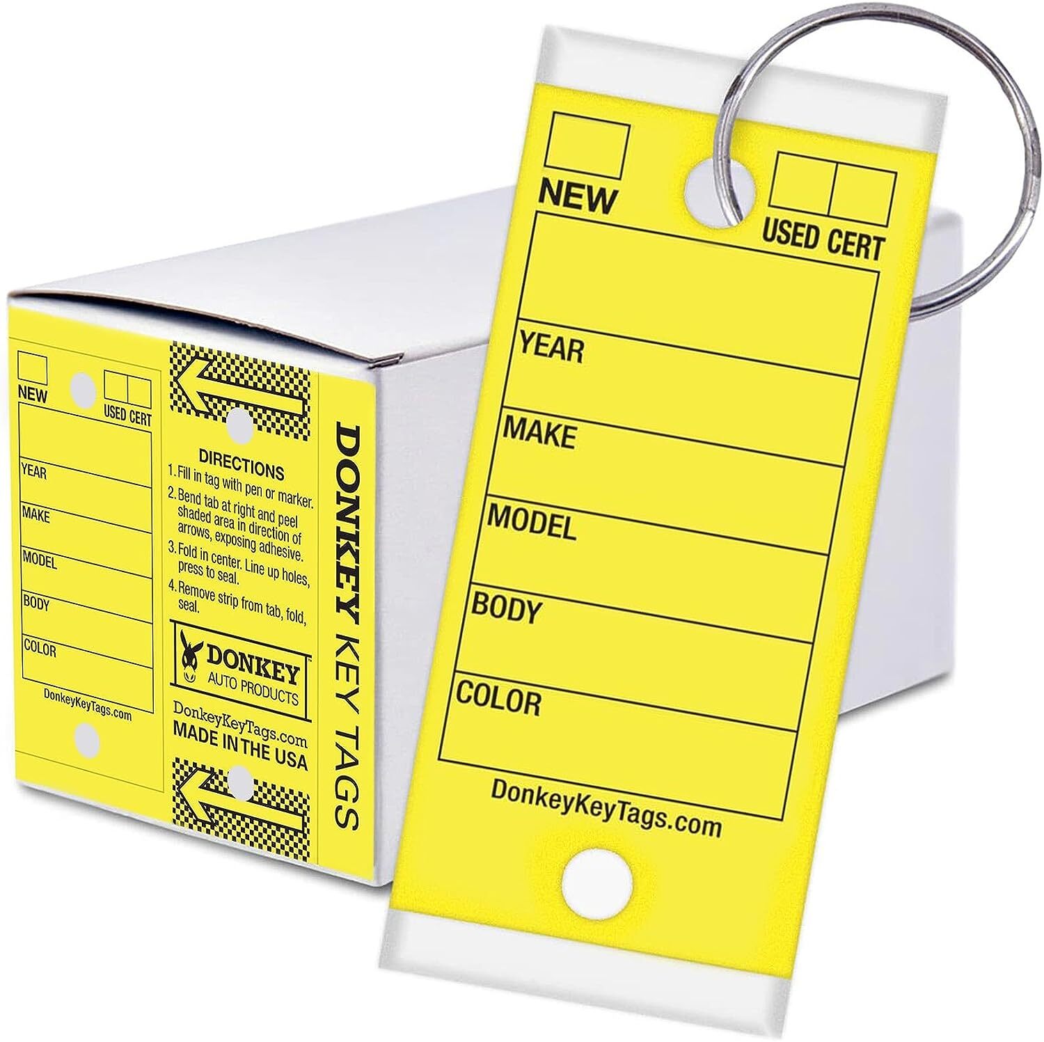 , Autoprotector Laminado (250 Etiquetas Por Caja Con Anillos Metalicos) (
