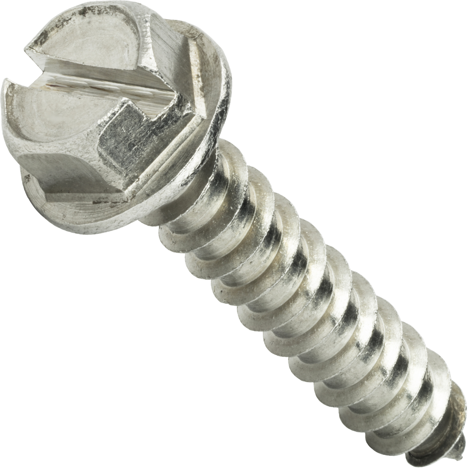 #6 Hex Head Sheet Metal Screws Self Tapping Stainless Steel 18-8 All Lengths
