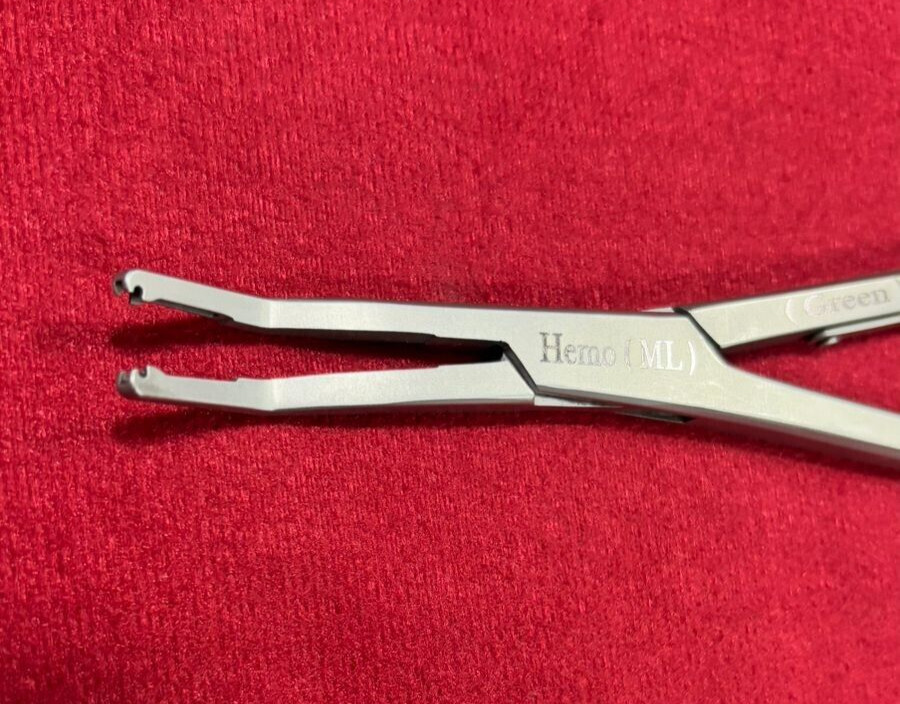 Open Surgery ML-Size Hem-O-Lok Applier Best Quality Reusable Instruments