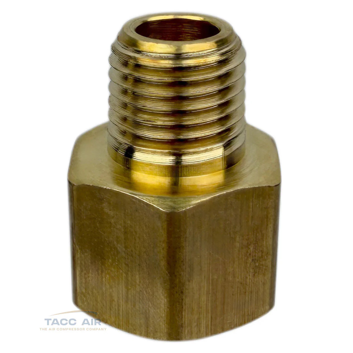 2 Pack Brass Reducer Adapter 3/8″ Female X 1/4″ Male NPT Pipe Reducing Fitting
