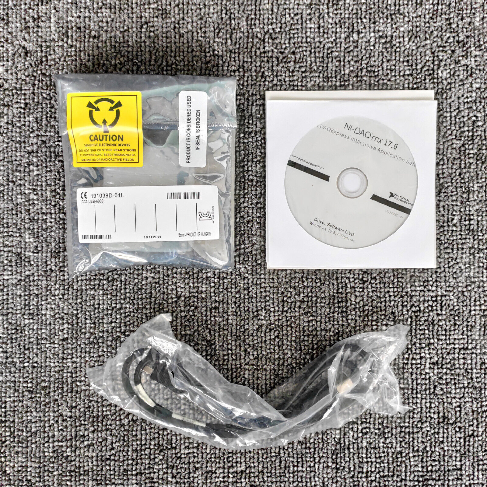 Sealed 14bits 48kS/s Data Acquisition National Instruments USB-6009 779026-01 US