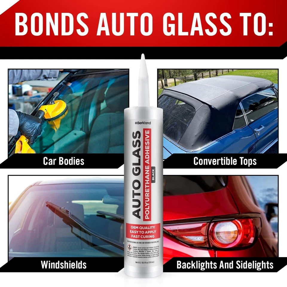 Polyurethane Windshield Adhesive with Fast Curing Formula – High Bond Strength W