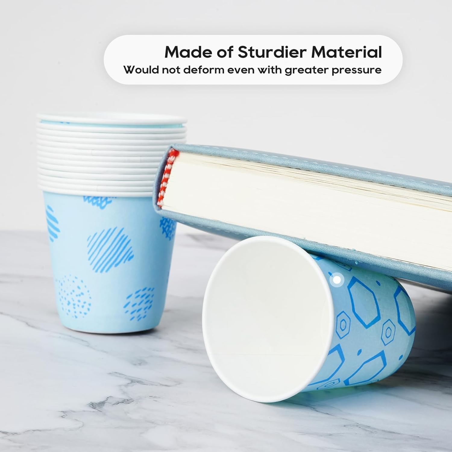 Disposable Bathroom Cups, 3 oz Paper Cups, 1800 Count