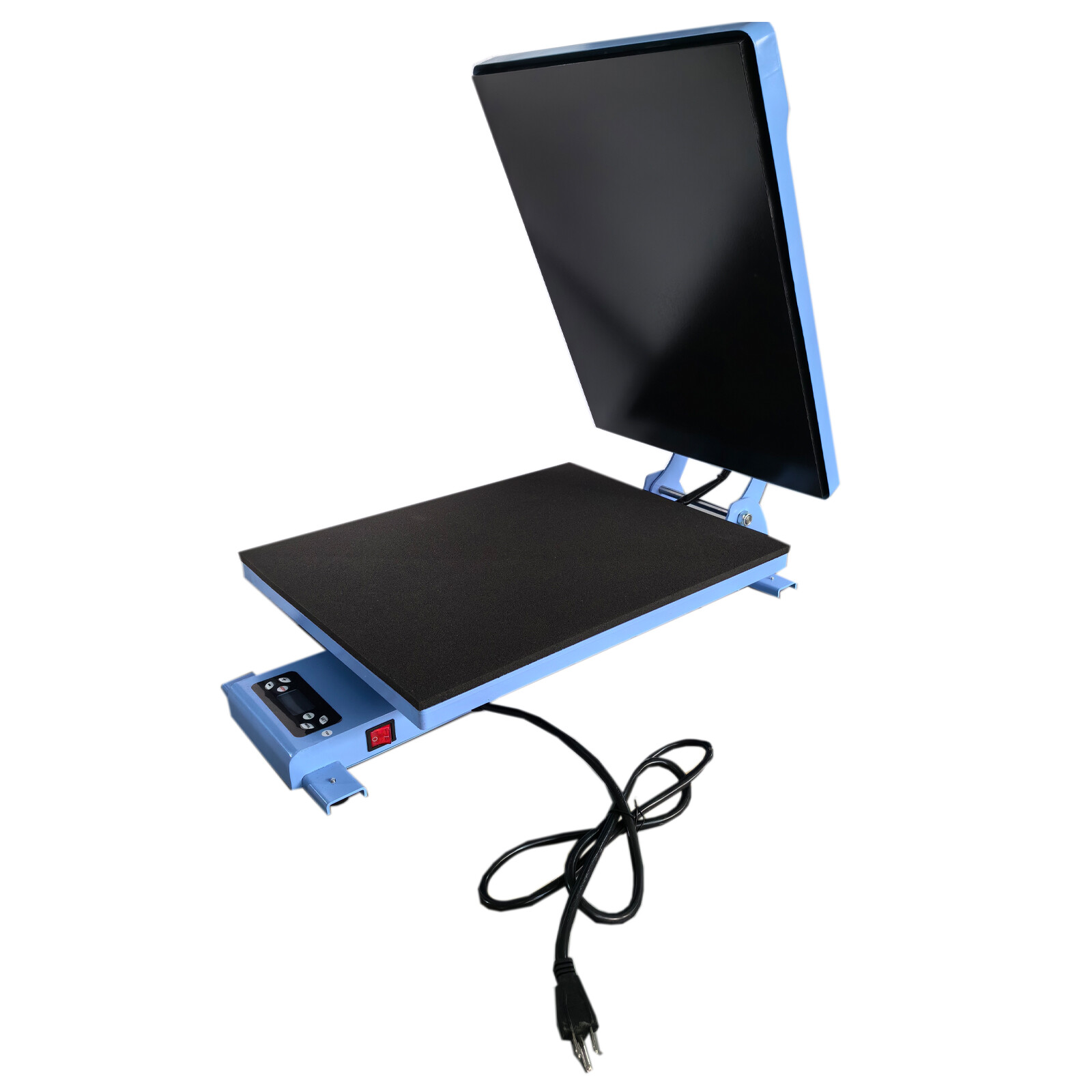 QOMOLANGMA 40 x 50cm Automatic Heat Press Machine Vertical Version CE