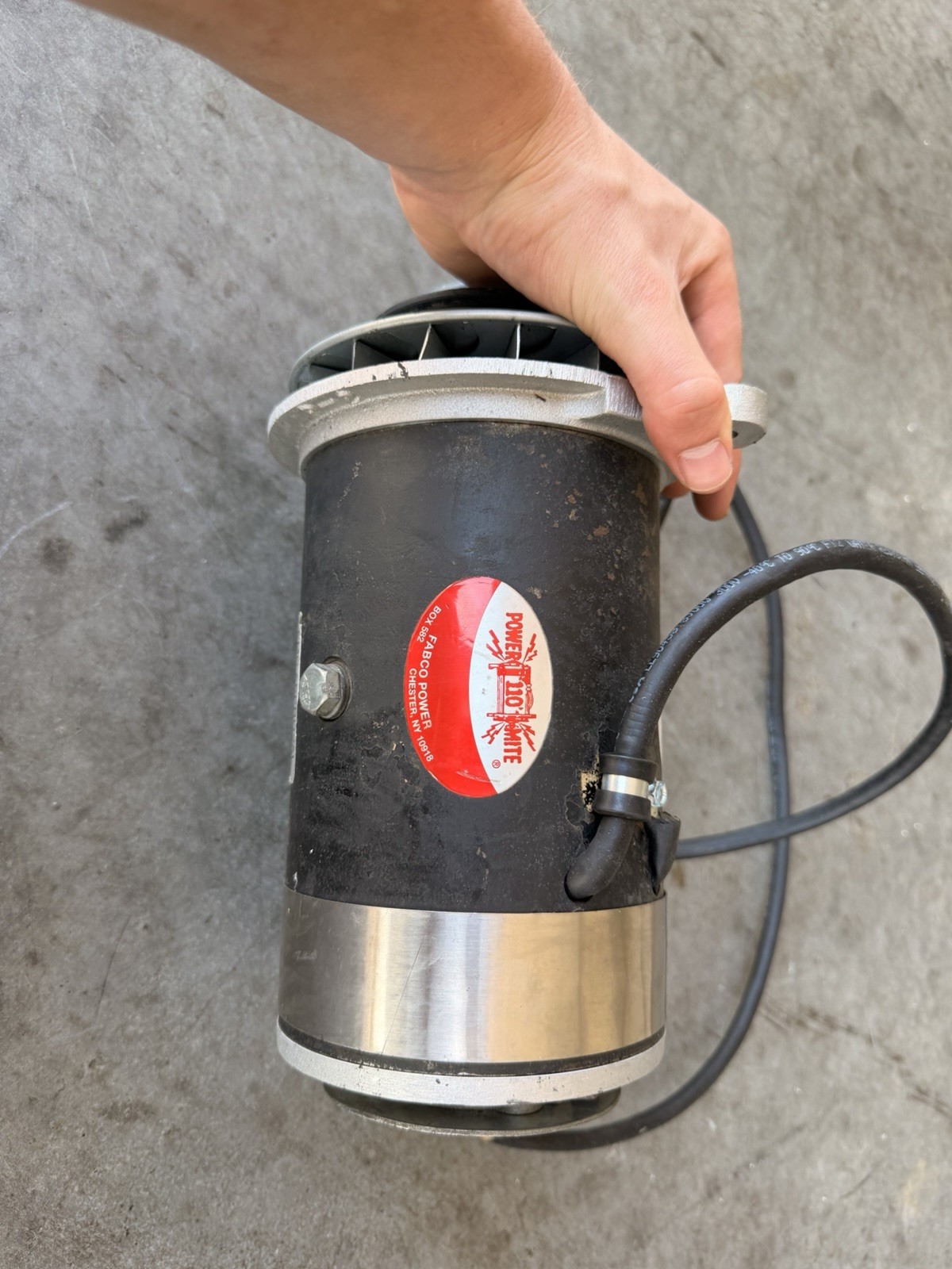 Fabco PowerMite 110 Generator – Hydraulic/Belt Driven Generator – Heavy Duty