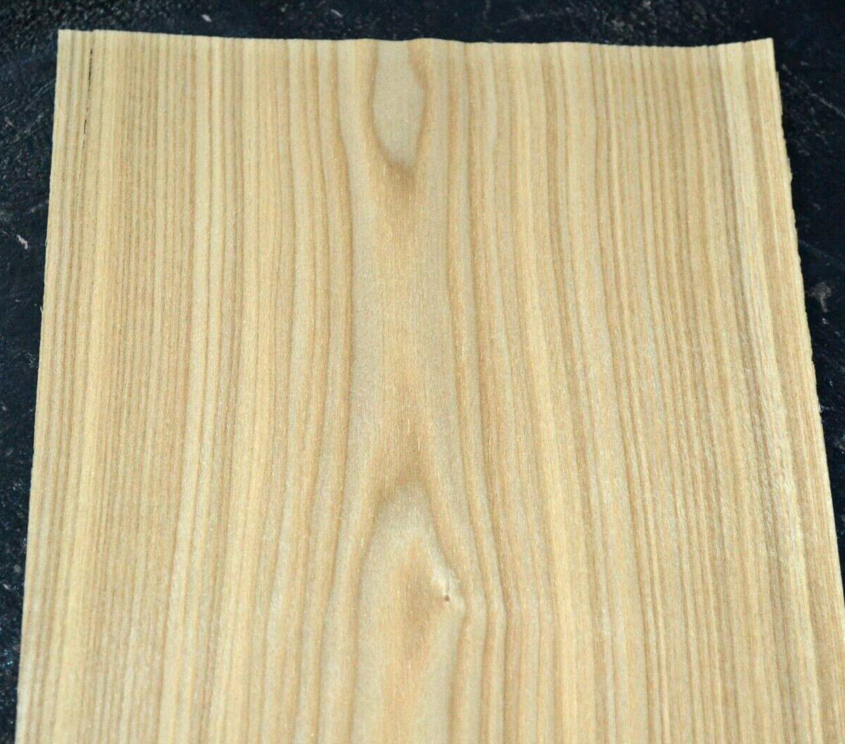Black Ash Raw Wood Veneer Sheet 7 x 24 inches 1/42nd M4674-63