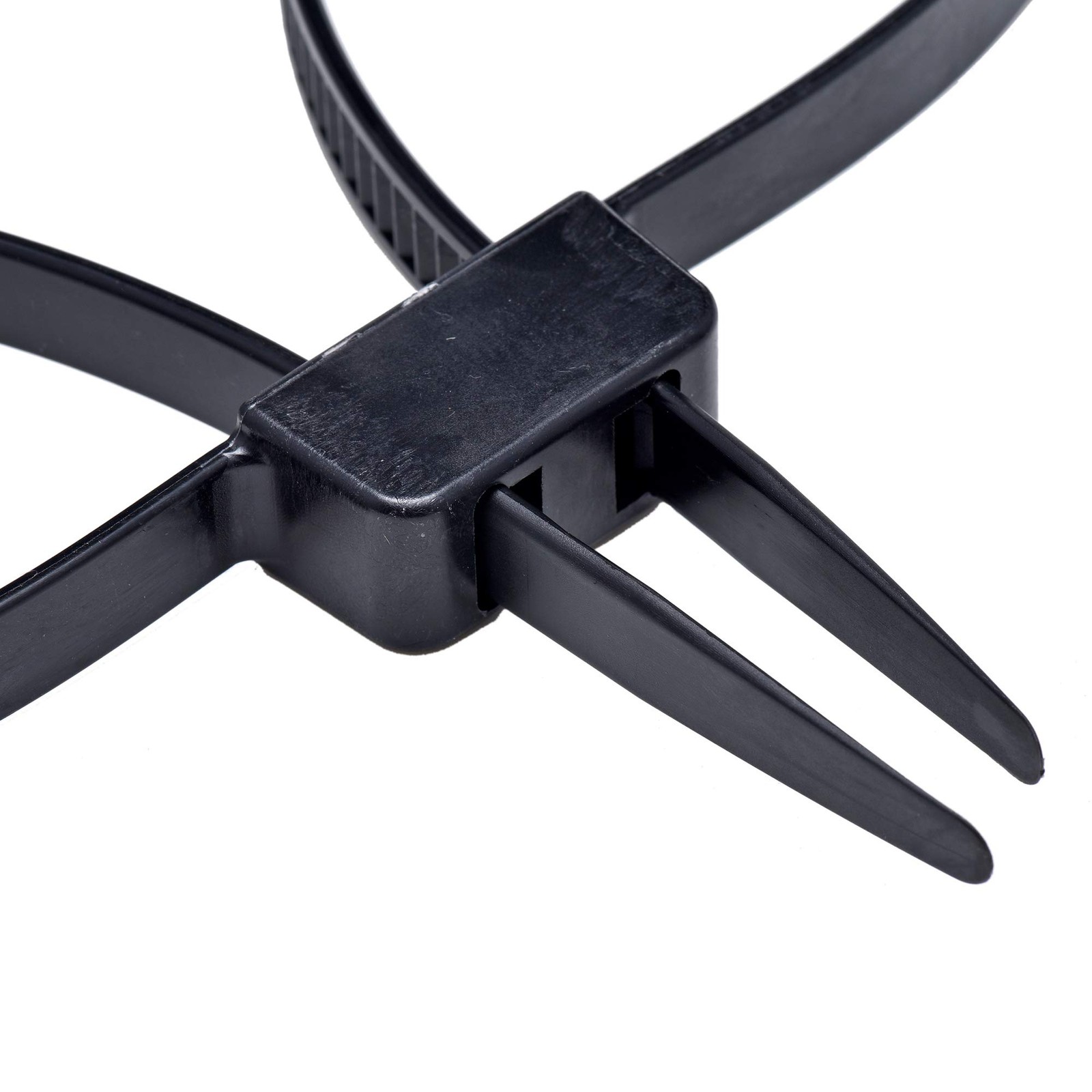 10 PCS Heavy Duty Strong 250-lb Police Zip Tie Handcuff Nylon Double Locking