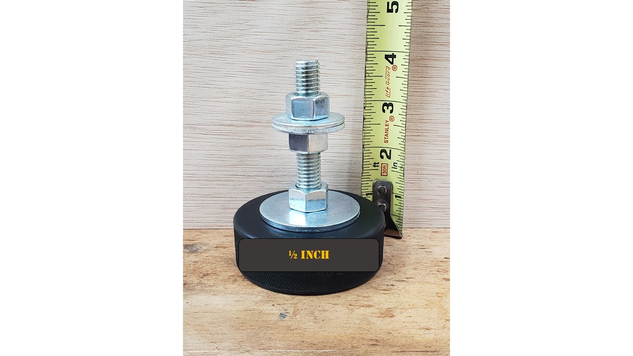 Leveling Anti Vibration Feet Foot 3″ Pad