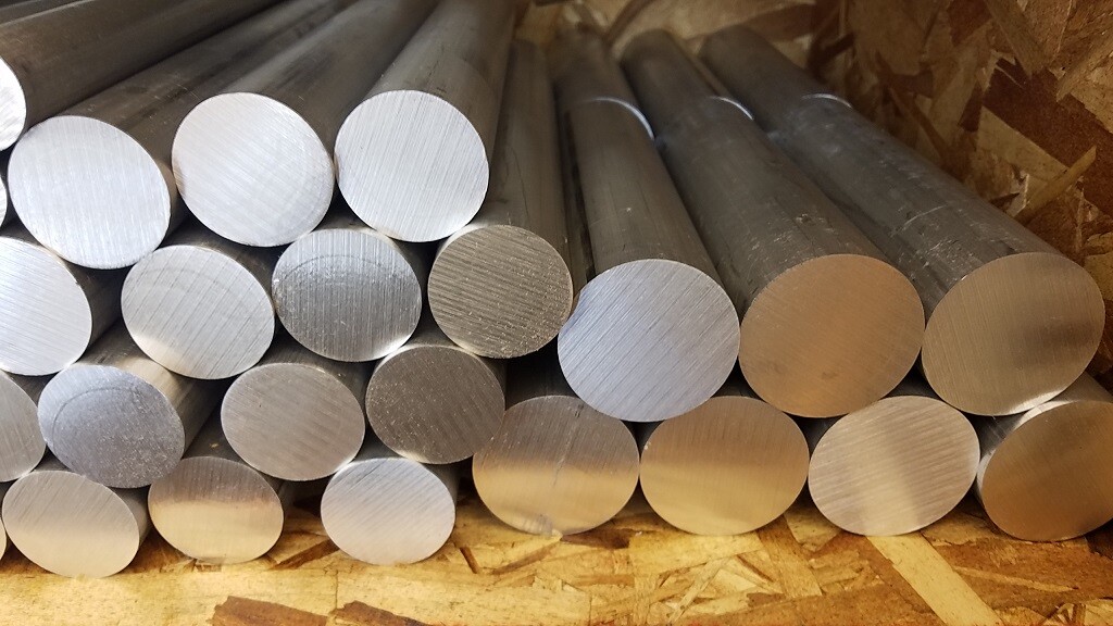 6061 Aluminum Round Bar, 2″ Round, 10″ long, Lathe, Solid, T6511