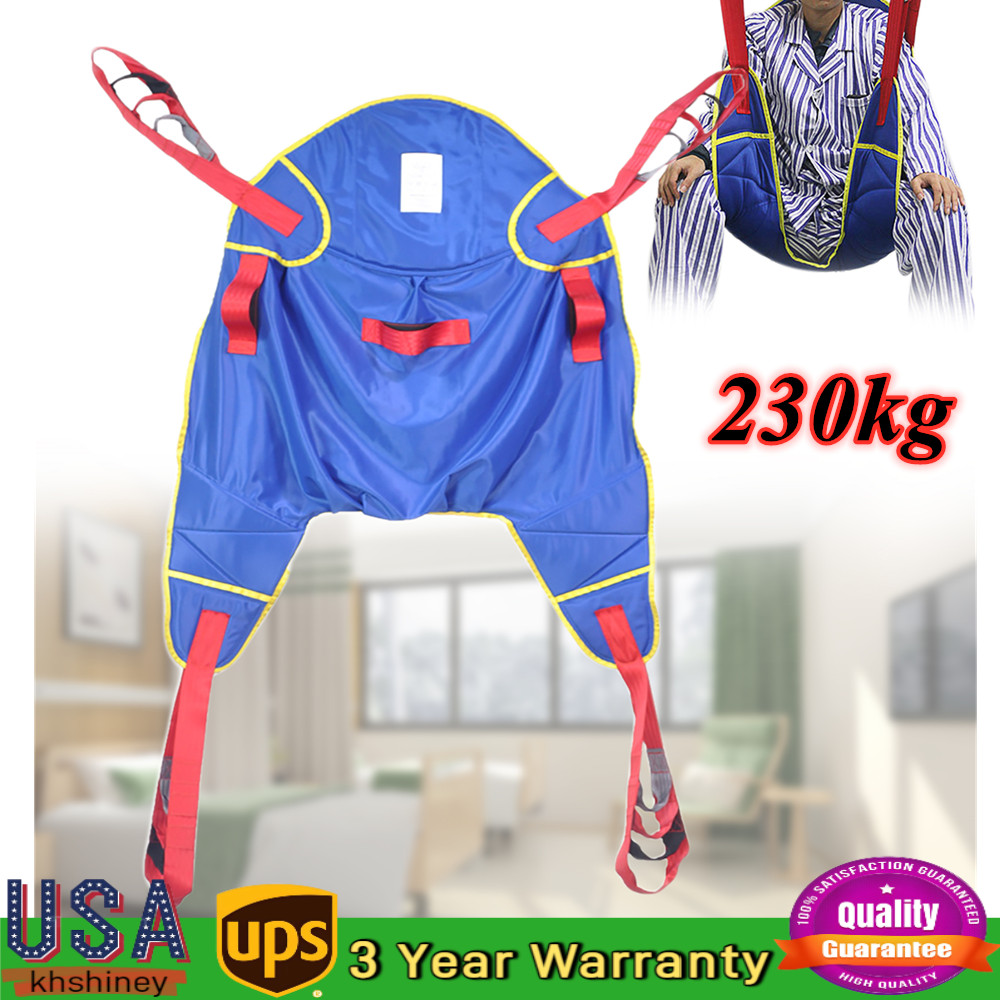 Comfortable Patient Lift Sling Full Body Protective Hoyer Drive Transfer Belt US