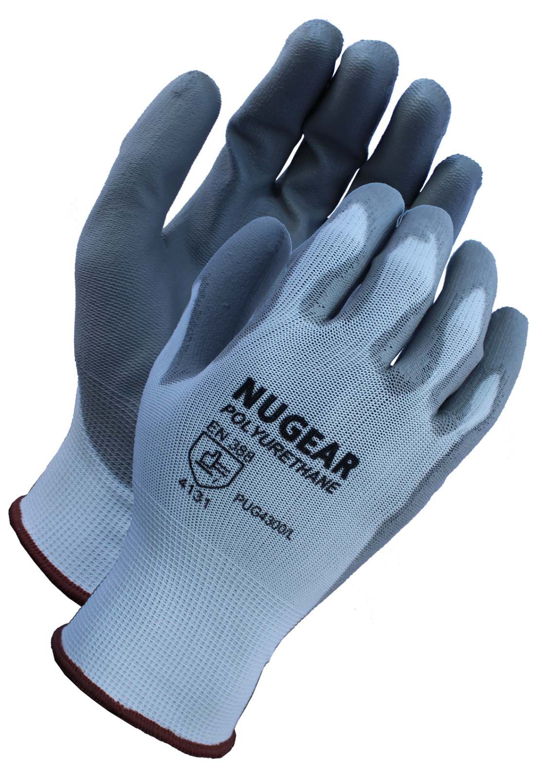 144 Pairs Nugear Polyurethane (PU) Palm Coated Protective Safety Work Gloves