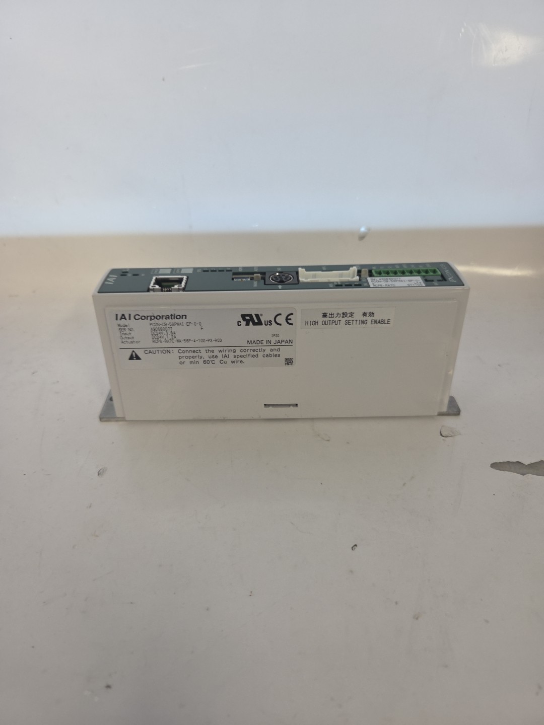 IAI, Position Controller, 56 Square Motor, Ethernet/IP – PCON-CB-56WAI-EP-0-0