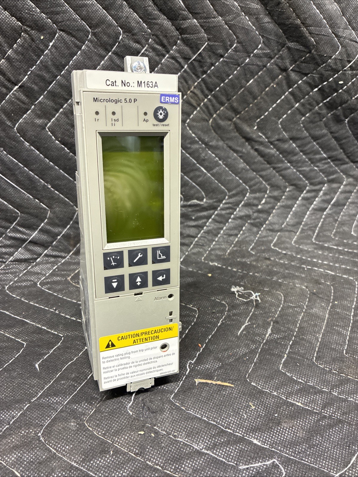 Square D Schneider Electric M163A Micrologic 5.0 P ERMS Trip Unit Sealed New