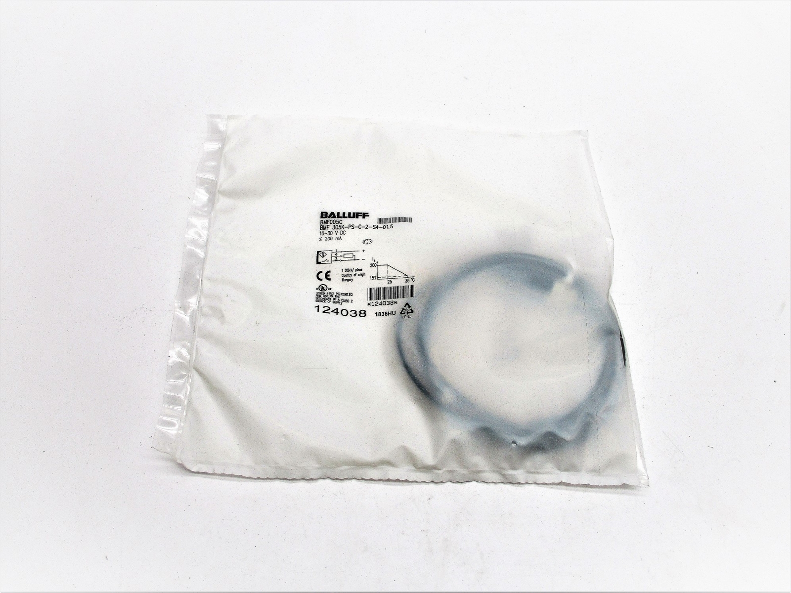 BALLUFF BMF305K-PS-C-2-S4-01,5 NSMP