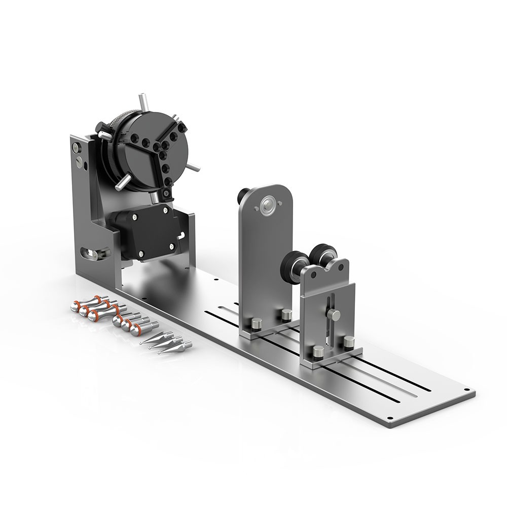 NEJE R6 9-IN-1 MICRON-LEVEL ROTARY ATTACHMENT OPERATION CHUCK / ROLLER ROTARY
