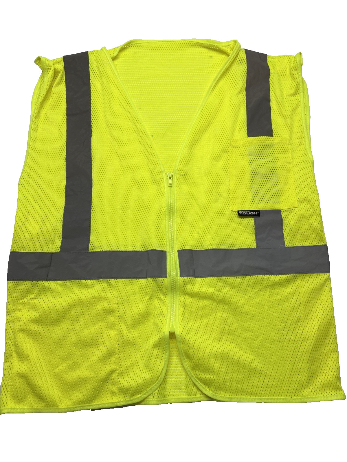 Hyper Tough ANSI Class 2 High Visibility Safety Vest, One Size Fits Most, READ