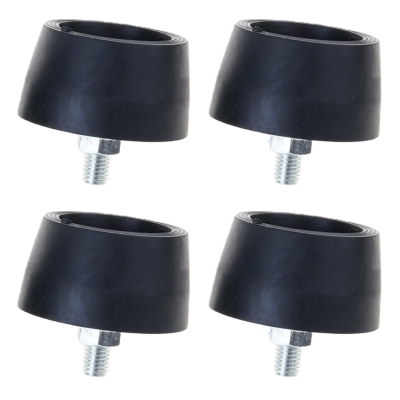Nonslip Machine Foot Pad with Attached Screws Nut Anti Impact Vibration Control