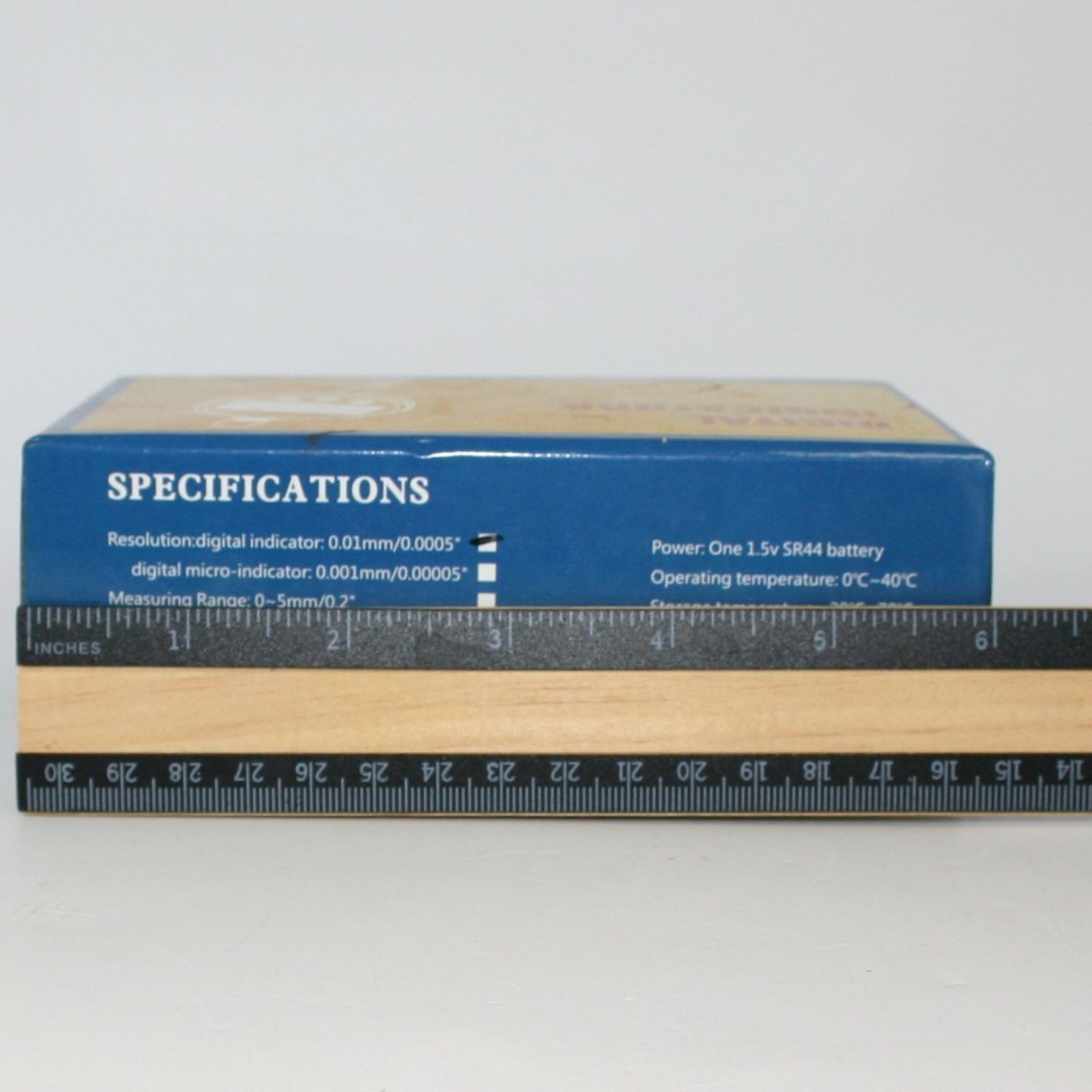Digital Indicator Gauge Inch/Metric Conversion 0.01mm/0.0005 0-25.4/1