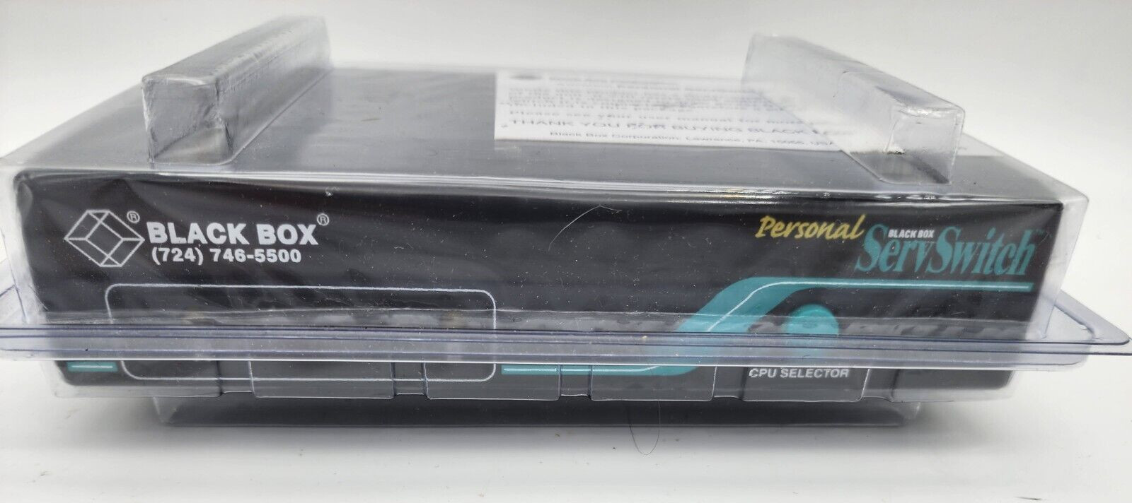 Black Box 520-168-001 ServSwitch 2-Port KVM Switch Model SW625A-R2