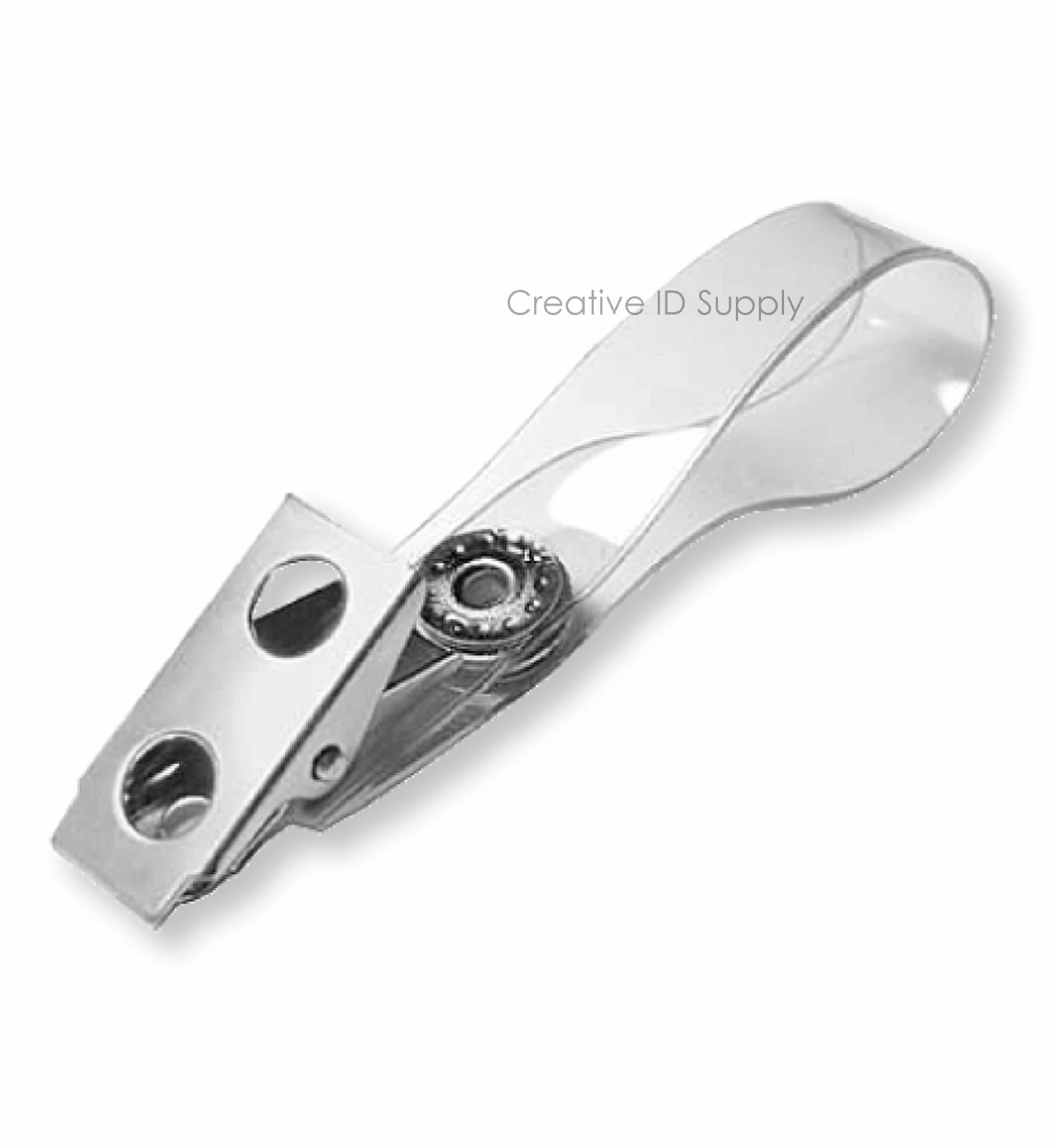 Lot 5 Vinyl PVC STRAP CLIP BADGE CLIP FOR ID BADGE HOLDERS – ON SALE