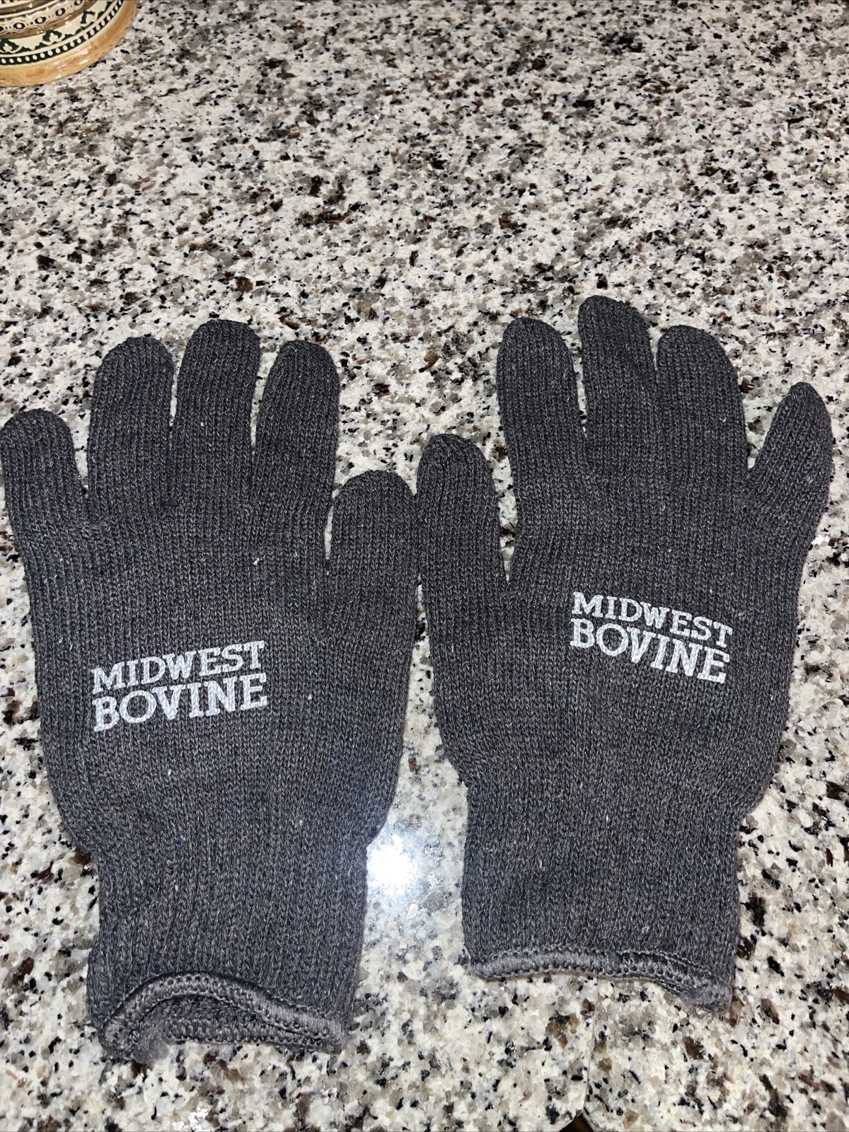 6X Safety String Knit Gloves, Large, Cotton/Polyester, Gray