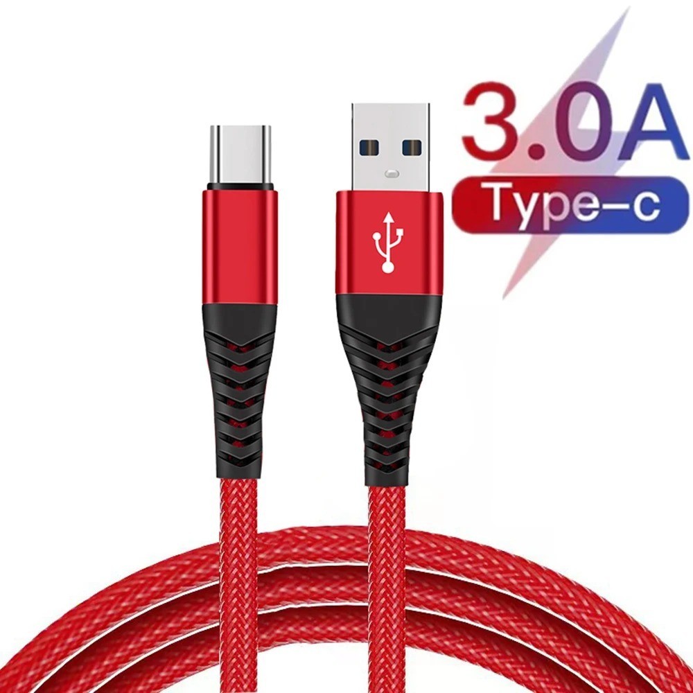 Type C Charger Cable Fast Charging Cord USB A to USB C Cell Phone